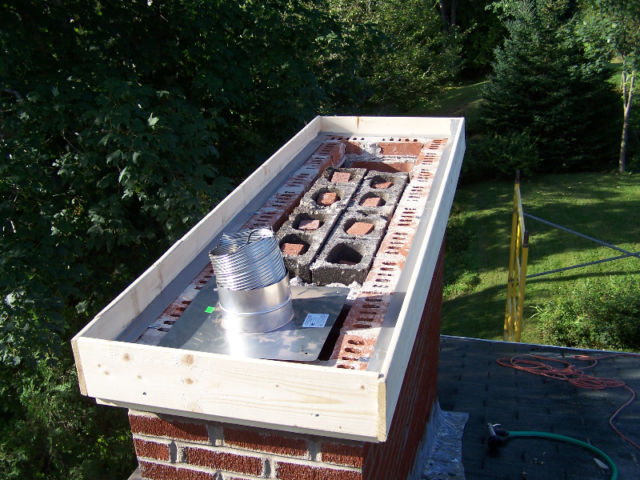 image of chimney liner-chimney liner installation services completed in  Mahone Bay, NS by Pro Chimney Services based in Halifax, NS servicing the Halifax-Dartmouth Regional Municipality, Bedford, Sackville, Mount Uniacke, Windsor, Hantsport , Wolfville, Kentville, Chester, Mahone Bay, Lunenburg, Bridgewater, Liverpool, Fall River, Wellington, Enfield, Elmsdale, Brookfield, Truro, Musquodoboit Harbour & surrounding areas.