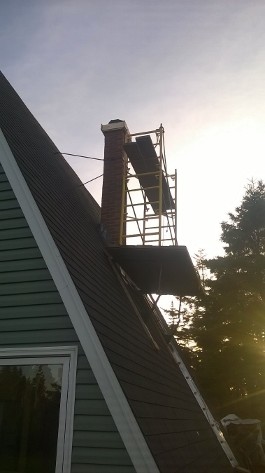 image of chimney repair services completed by Pro Chimney Services based in Halifax, NS servicing all of the Halifax-Dartmouth Regional Municipality, Bedford, Sackville, Mount Uniacke, Windsor, Hantsport, Wolfville, Kentville, Chester, Mahone Bay, Lunenburg, Bridgewater, Liverpool, Fall River, Wellington, Enfield, Elmsdale, Brookfield, Truro, Musquodoboit Harbour & surrounding areas.