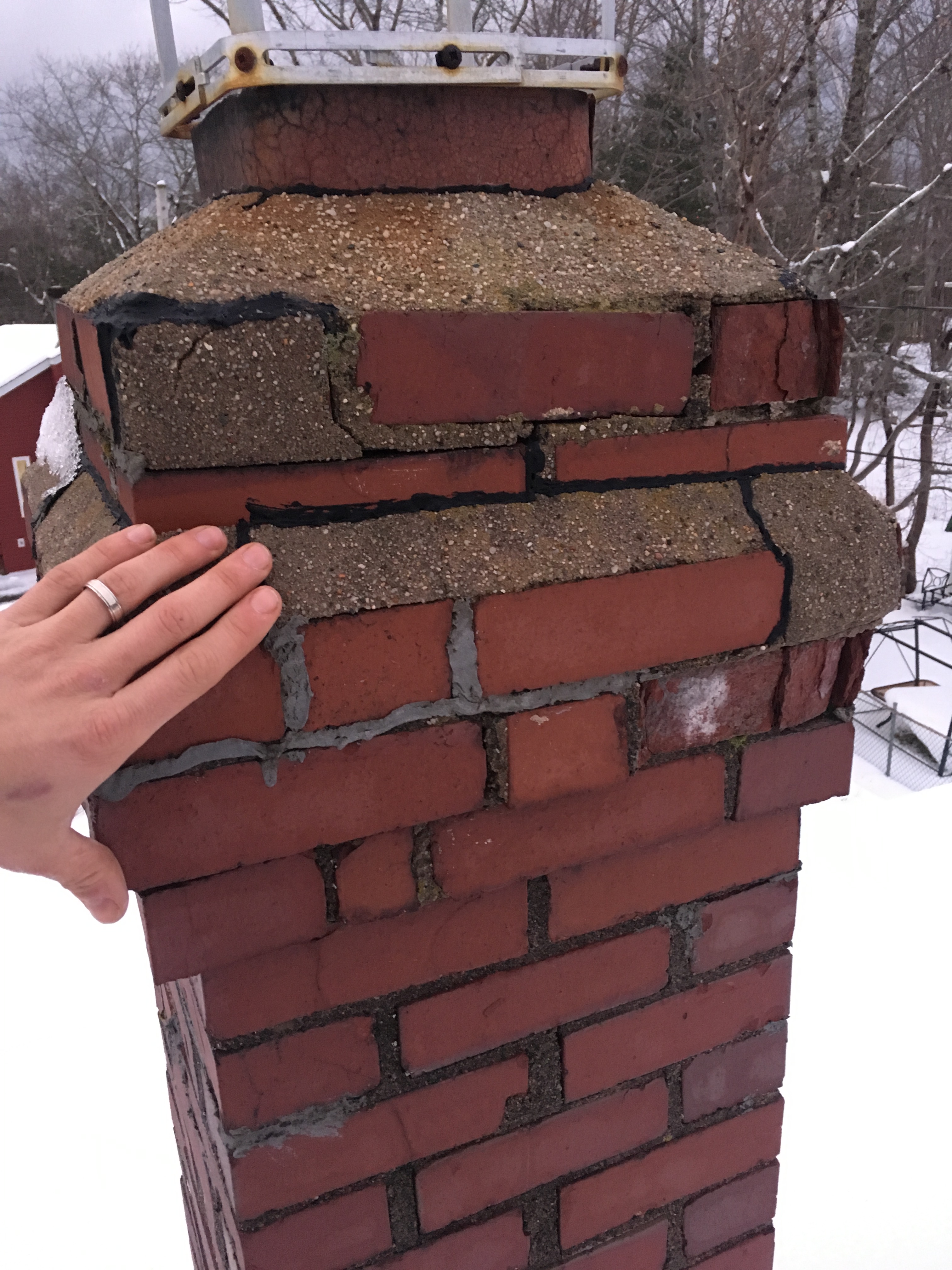 image of chimney construction services completed in Fall River, NS by Pro Chimney Services based in Halifax, NS servicing all of the Halifax-Dartmouth Regional Municipality, Bedford, Sackville, Mount Uniacke, Windsor, Hantsport , Wolfville, Kentville, Chester, Mahone Bay, Lunenburg, Bridgewater, Liverpool, Fall River, Wellington, Enfield, Elmsdale, Brookfield, Truro, Musquodoboit Harbour & surrounding areas.
