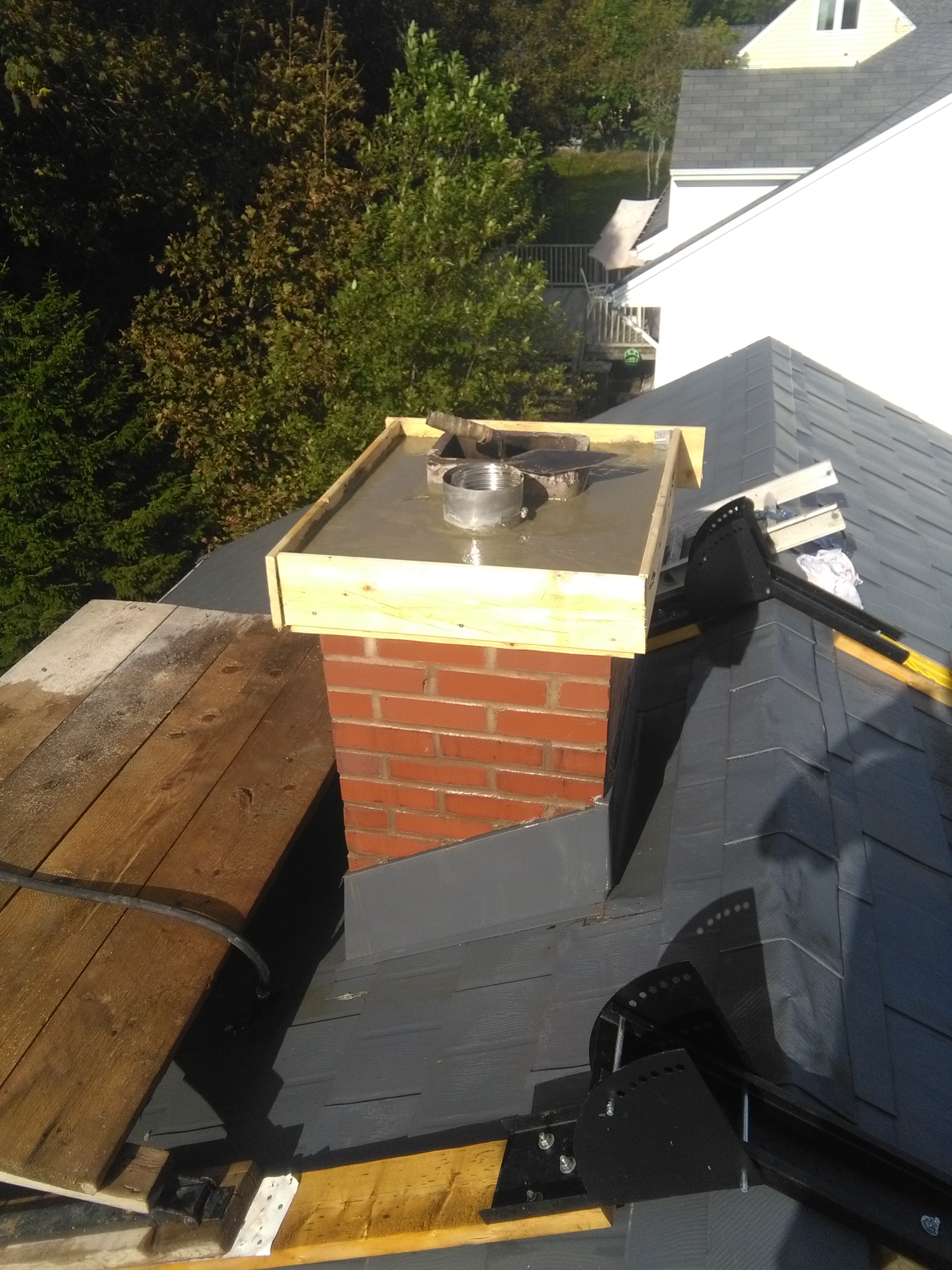 image of chimney liner installation services completed in Halifax-Dartmouth Regional Municipality by Pro Chimney Services based in Halifax, NS servicing all of the Halifax-Dartmouth Regional Municipality, Bedford, Sackville, Mount Uniacke, Windsor, Hantsport , Wolfville, Kentville, Chester, Mahone Bay, Lunenburg, Bridgewater, Liverpool, Fall River, Wellington, Enfield, Elmsdale, Brookfield, Truro, Musquodoboit Harbour & surrounding areas.