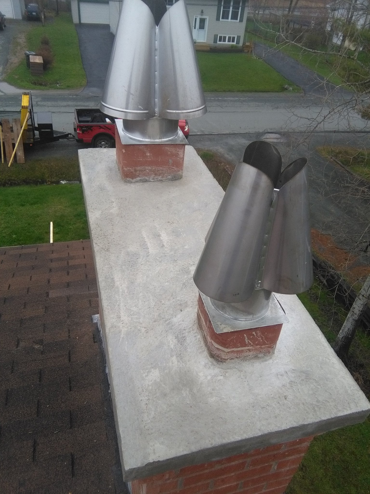 image of chimney-chimney repair services completed in Halifax-Dartmouth Regional Municipality, NS by Pro Chimney Services based in Halifax, NS servicing Halifax-Dartmouth Regional Municipality, Bedford, Sackville, Mount Uniacke, Hantsport, Windsor, Wolfville, Kentville, Chester Basin, Mahone Bay, Lunenburg, Bridgewater, Liverpool, Fall River, Wellington, Enfield, Elmsdale, Brookfield, Truro, Musquodoboit Harbour & surrounding areas.